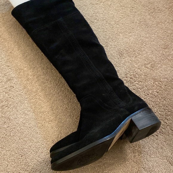 Vince Camuto Kochelda Over the Knee Boot Black Suede Size 8 1/2 - Picture 10 of 10